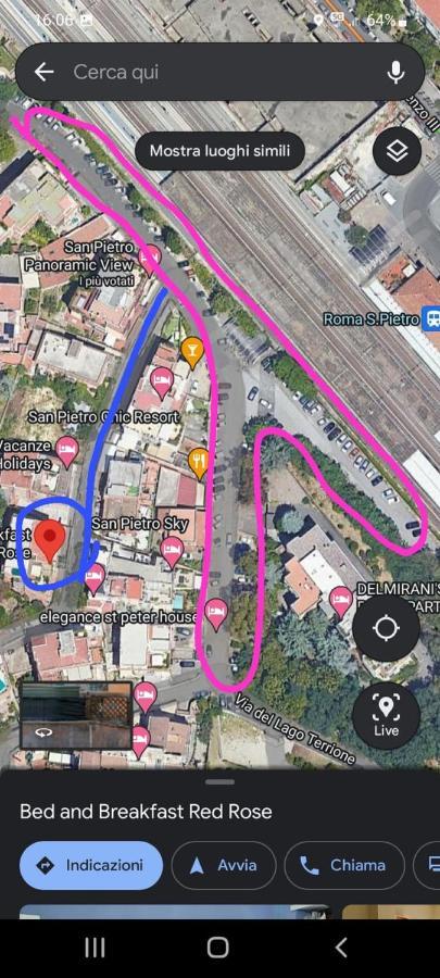 Bed and Breakfast Red Rose Рим Екстер'єр фото
